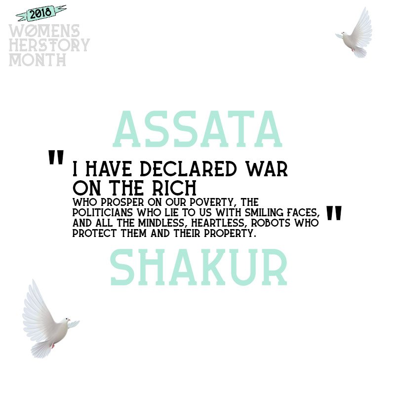 #AssataShakur

#WomensHerStory #WomensHerStoryMonth #WomansHistoryMonth #ThisTheSouth