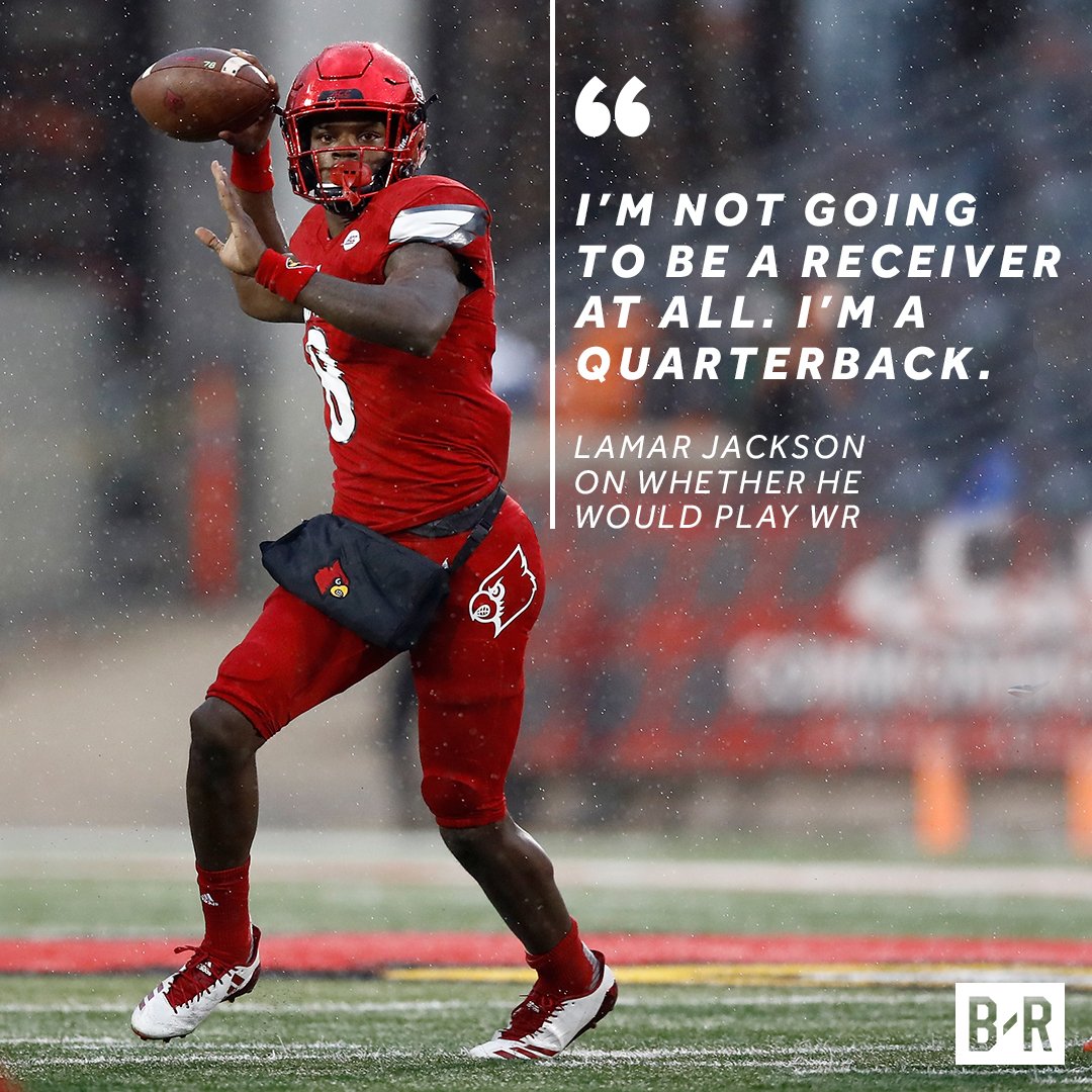 BleacherReport's tweet photo. Lamar sets the record straight. https://t.co/qCRtOImJqY
