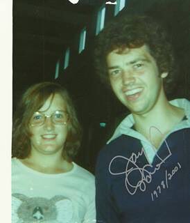 Happy Birthday to Jay Osmond my first crush.  We\ve grown up and aged well together    