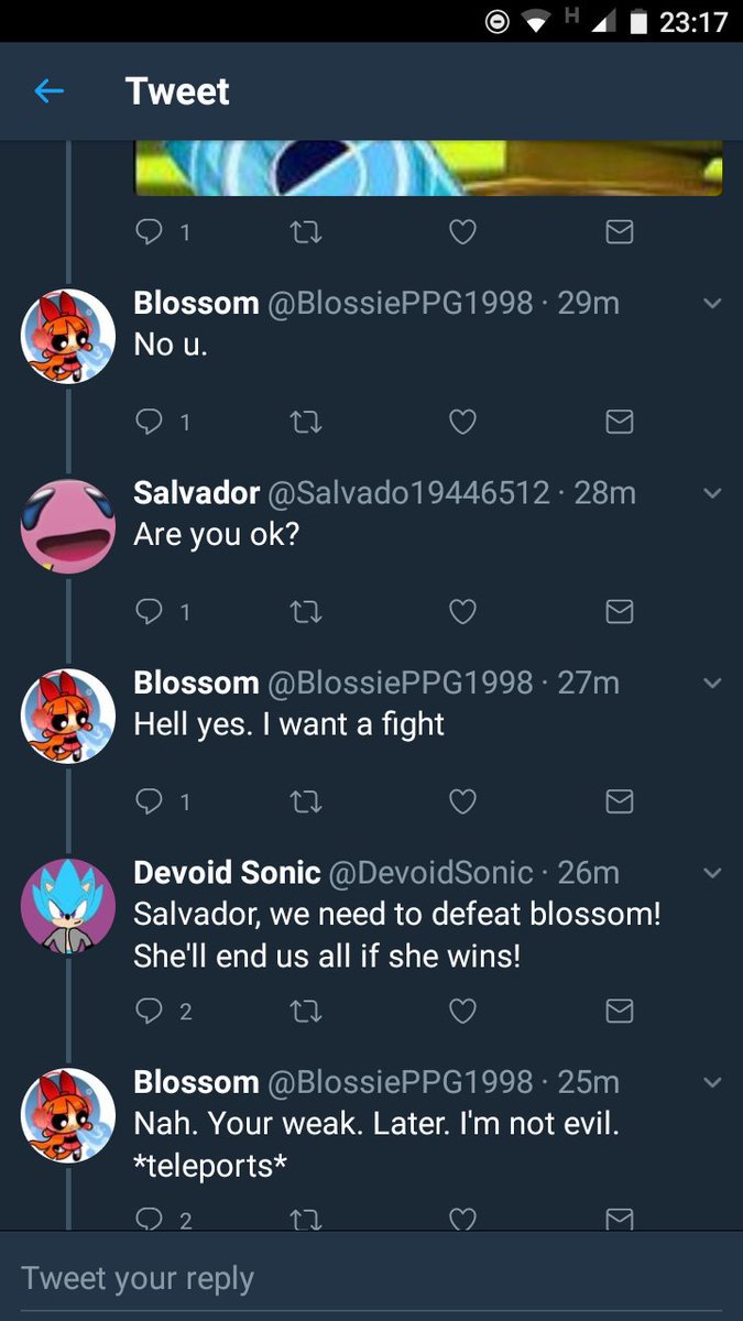DevoidSonic's tweet photo. @StephanieTRP_ This is the REAL tread, screenshot at 23:17 BST. https://t.co/6TtoAAb5AP