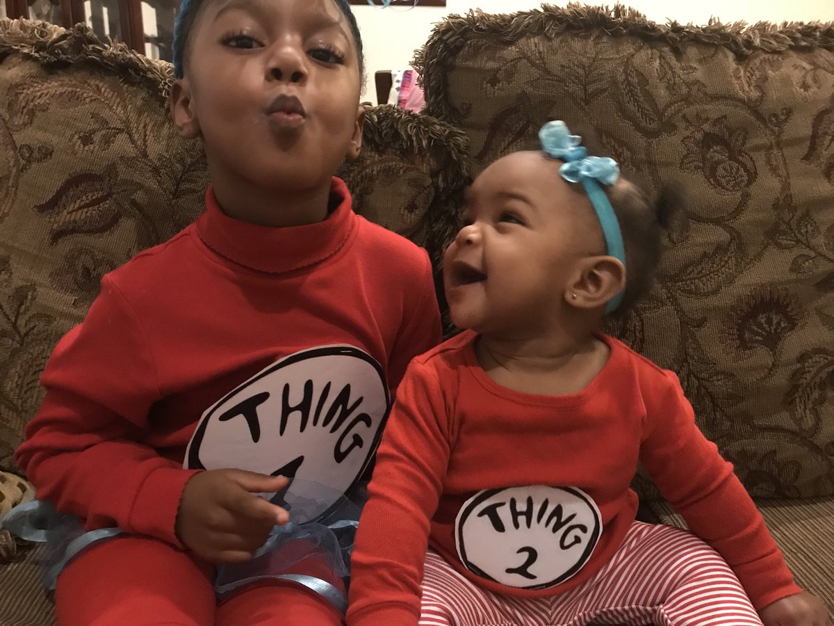 JalondaPolk's tweet photo. It’s read across America day! #ReadAcrossAmerica2018 #thing1thing2 #mysweetthings https://t.co/OvyICasRhJ