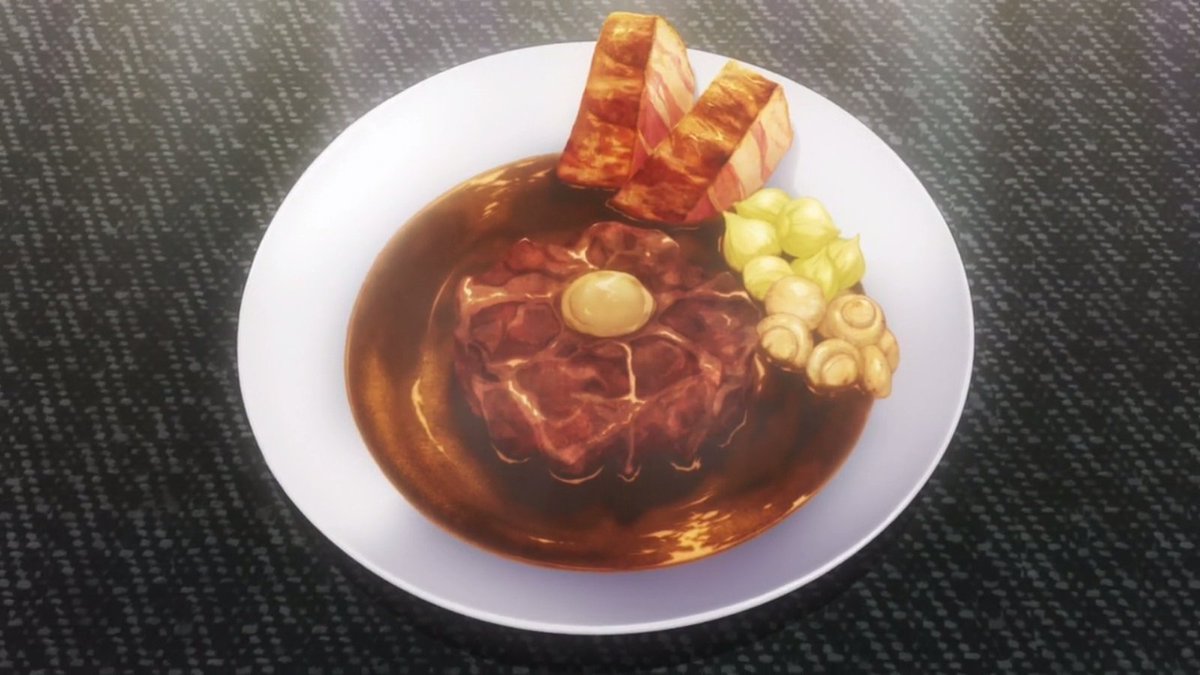 — Beef Stew with Bacon Garnish Made by Mimasaka Subaru