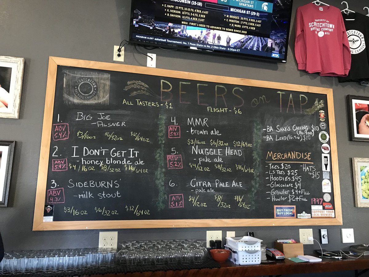 WhatnotBrewing's tweet photo. @ScratchtownBrew  thank you for some great conversation and even better beer https://t.co/VP36hkywpn