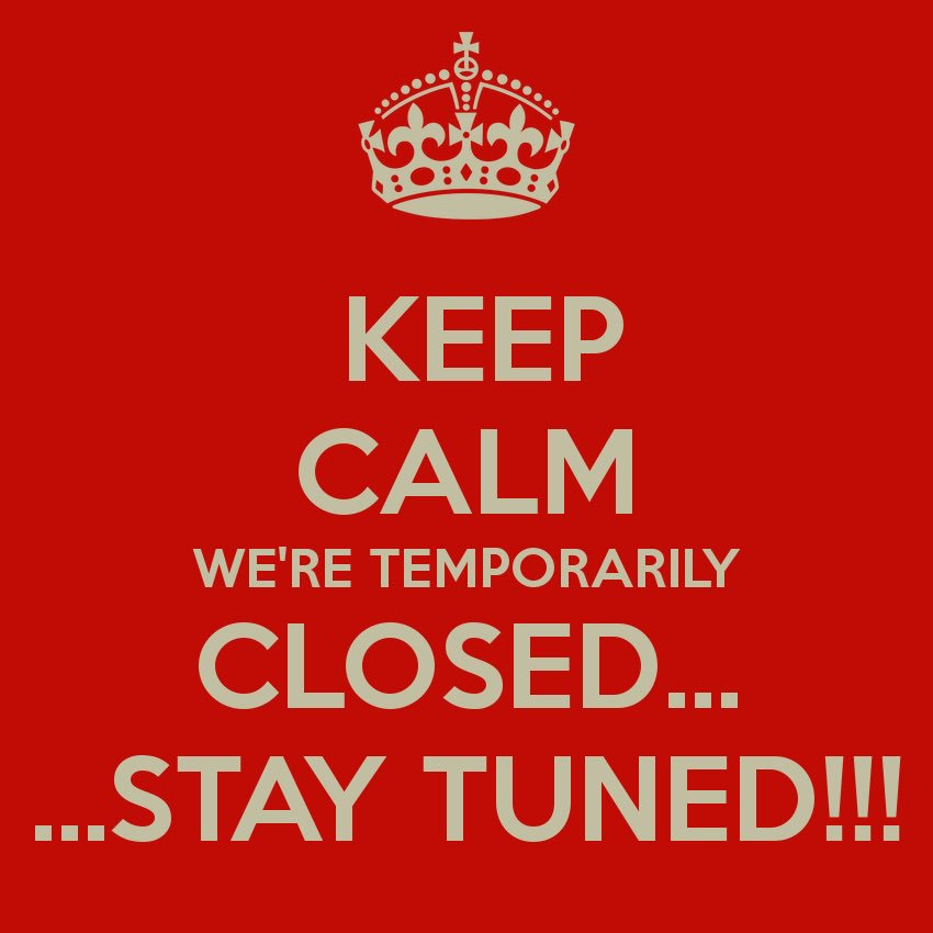 Due to the power outage, Osaka will be closed tonight, March 20, 2018. See you tomorrow!!