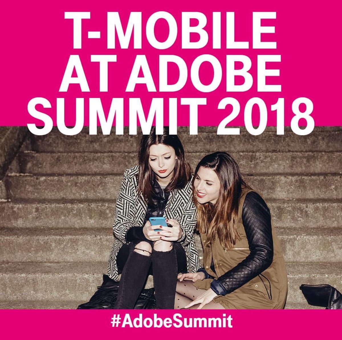 drakenic's tweet photo. .@AdobeSummit is just on the horizon, and @TMobile MaX will be there with @TMobileCareers! #BeMagenta 👊🏼👊🏼👊🏼 https://t.co/c9aOYC6WiF