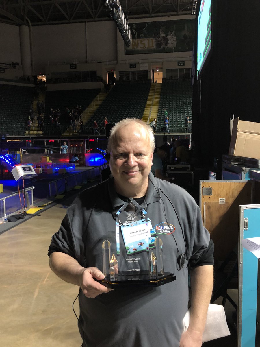 Congrats to our own Jon Potter  <a href="/jwp3371/">Jonathan Potter</a> on being the 2018 Miami Valley Regional Volunteer of the Year!