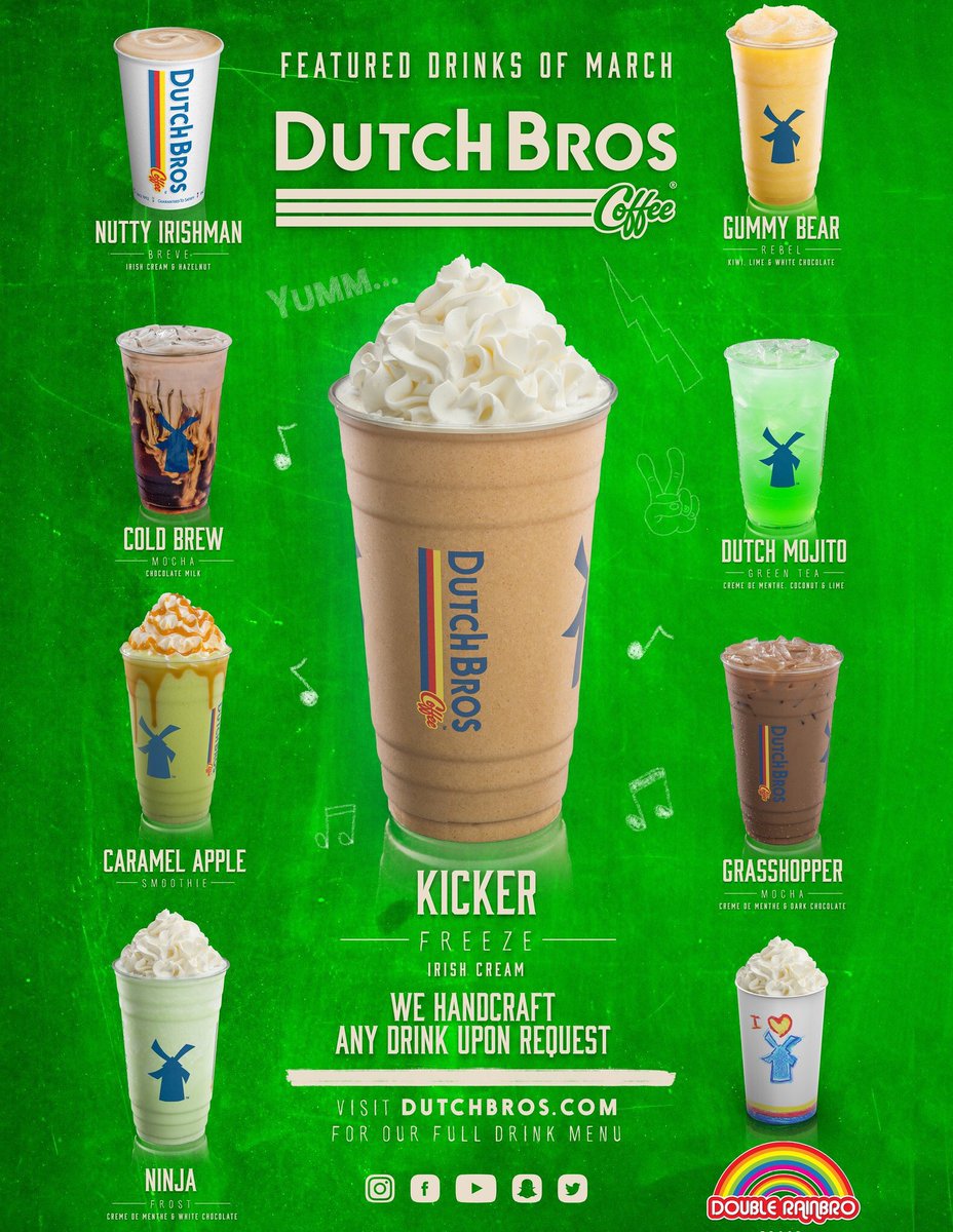 Dutch Bros Coffee On X New Month