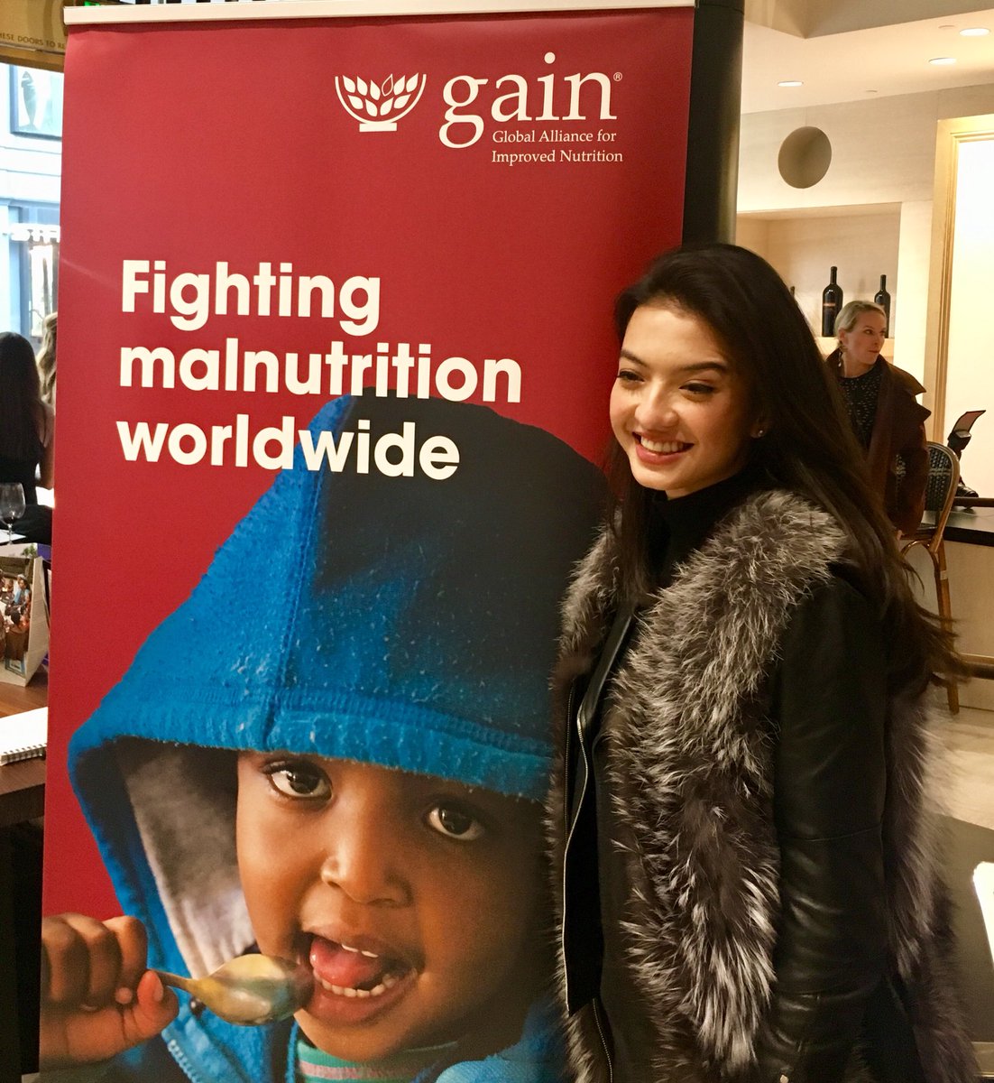 GAINalliance's tweet photo. Thank you @ralineshah for your support &amp; for helping us end malnutrition by 2030!  

#Together4Nutrition 
🍏🍎🍌🍓🍉🥦🥑🍆🍅😊 https://t.co/709QJlaHn8