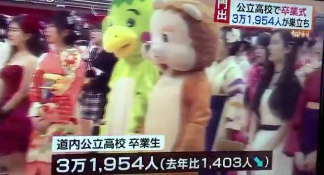 画像 偏差値71の 札幌南高校 卒業式で 銀魂 エリザベスが卒業証書を受け取るwwww T Co A6b1h6lmzr T Co Lq まとめダネ 画像 偏差値71の 札幌南高校 卒業式で 銀魂 エリザベスが卒業証書を受け取るwwww T Co A6b1h6lmzr T Co Lq まとめダネ