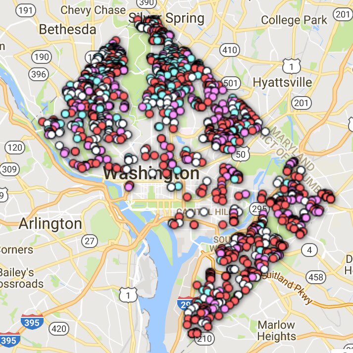 checklistdc's tweet photo. Peak Cherry Blossom Bloom! March 17-20. Can’t get to the Tidal Basin? 🌸Use the cherry blossom trees map to find one in your neighborhood! https://t.co/xEgO3INLAo #checklistdc #cherryblossom @CherryBlossFest https://t.co/xboQLWY3FL