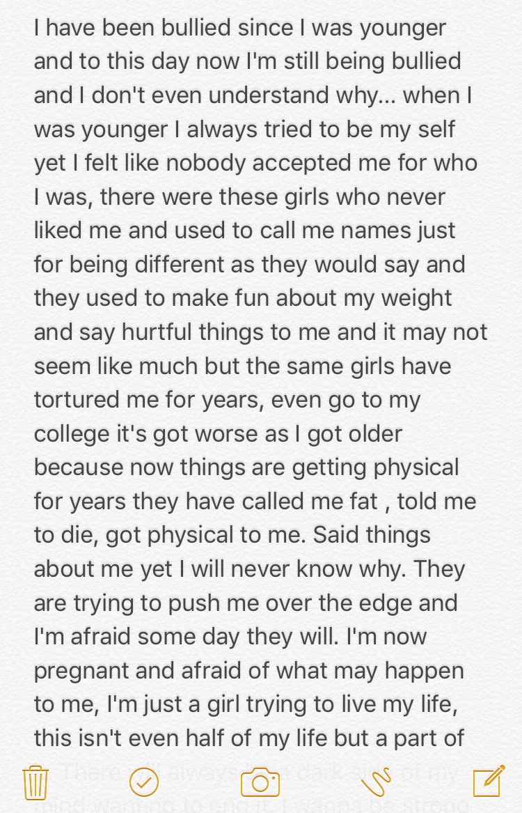 sprinklerari's tweet photo. My life dealing with bullies 💔 https://t.co/JX2ev92tzn