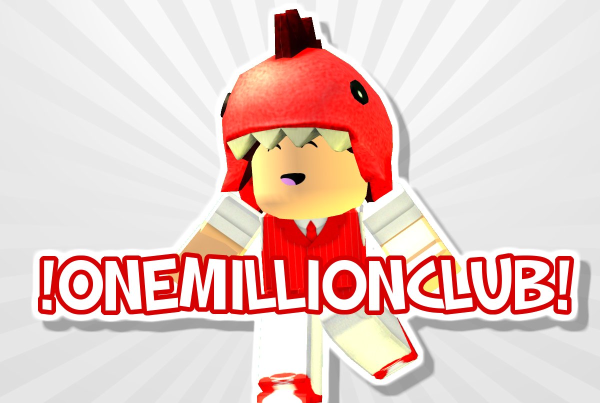 Holidaypwner On Twitter Congrats To Roblox On Reaching 1m Subscribers On Youtube As Thanks Roblox Has Released A New Code For A Free Item The Playful Red Dino All You Have To - roblox dino hat code