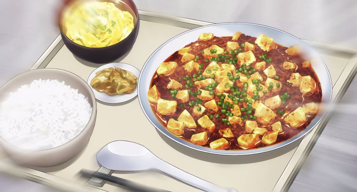 — Mapo Tofu Meal Made by Yukihira Sōma