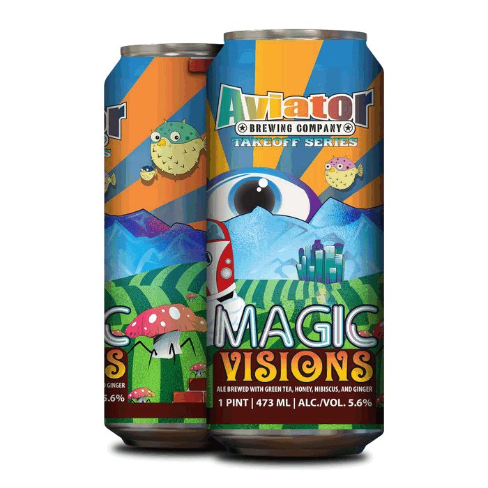 beerpulse's tweet photo. Aviator Magic Visions cans just released as brewery's latest seasonal
https://t.co/6gZN5wpOjP #NCbeer #aviatorbrew @aviatorbrew https://t.co/SwuylLWvUL