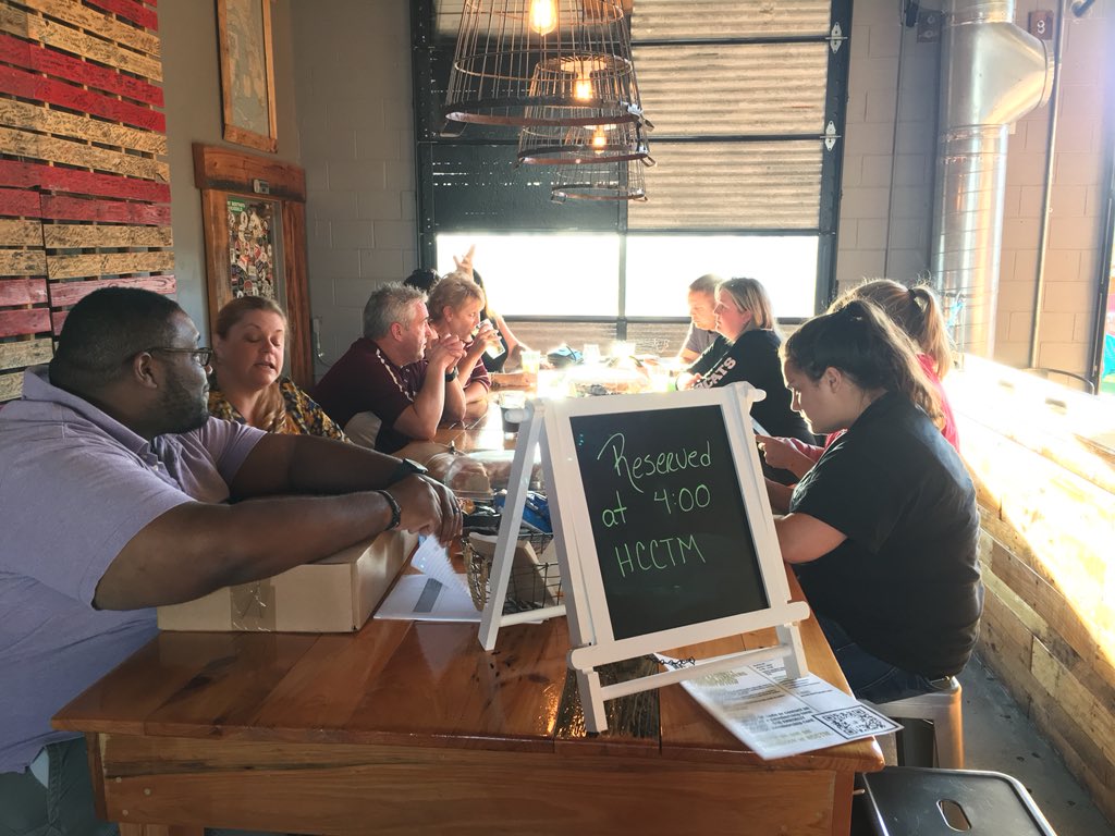 HernandoCCTM's tweet photo. Our social event is underway @Marker48Brewing ! C’mon down, meet the board members & socialize after a long week! #hcctm https://t.co/O0cxCI2uI6