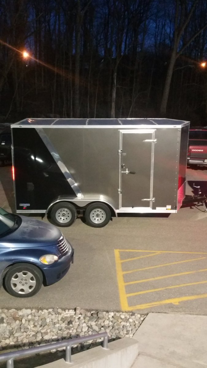After 4 seasons, our days of borrowing trailers are finally over. #omgrobots #firstpowerup