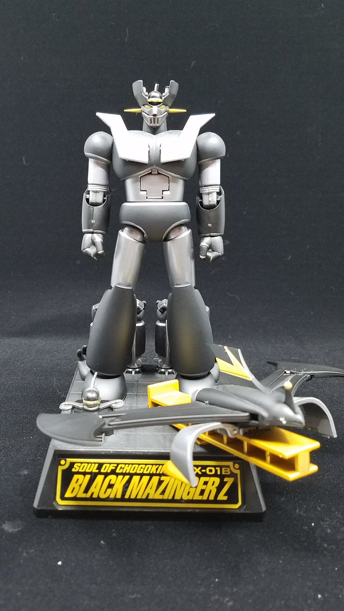 SChogokin's tweet photo. #BlackMazingerZ #soulofchogokin #tamashiinations https://t.co/gzWS4KTAl8