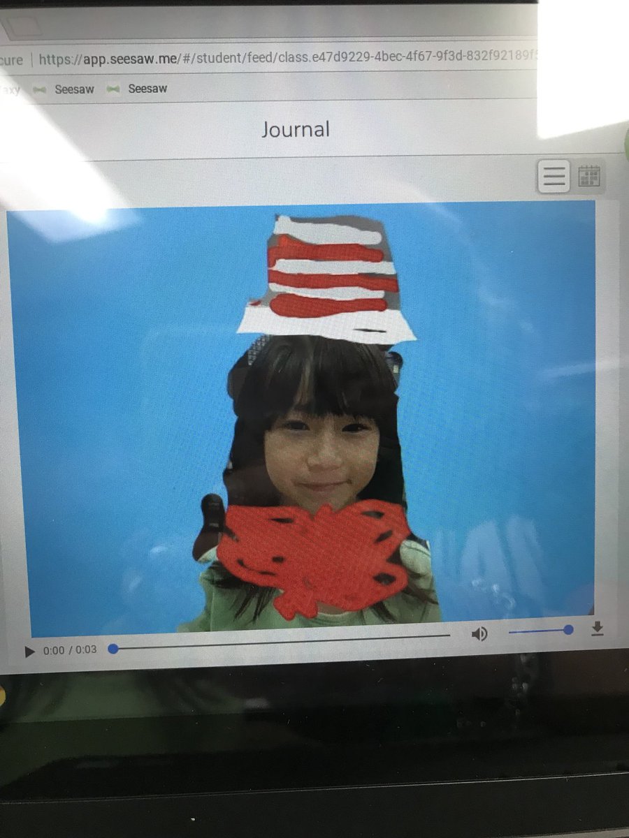 readwithrichter's tweet photo. Q2: I bring JOY to my students when they get to use Seesaw! Today we wished Dr. Seuss a Happy Birthday! @Seesaw
#CFISDtwittlessgri
#neveradulldayatdanish https://t.co/XtxEwyz5QO