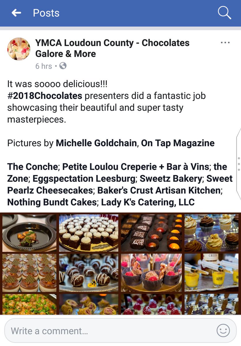 CookingWitLadyK's tweet photo. Wow! π Let me find out our Organic Swedish Meatballs and Mini Cheesecakes were picture worthy. πππΏ Shout out to Michelle Goldchain of @ontapmagazine π·ππΏ and thanks again @ymcaloudoun ππΏ #LadyKsCatering #2018chocolates #YMCA #OnTapMagazine https://t.co/8WYaKbXwdH