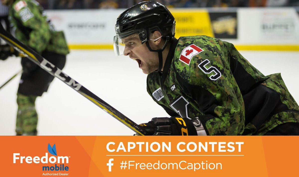 FrontsInGame's tweet photo. Here is tonight's #FreedomCaption contest. Send your best caption for this photo for your chance to win. Be sure to use #FreedomCaption to be eligible. https://t.co/NqdJnKlTiR