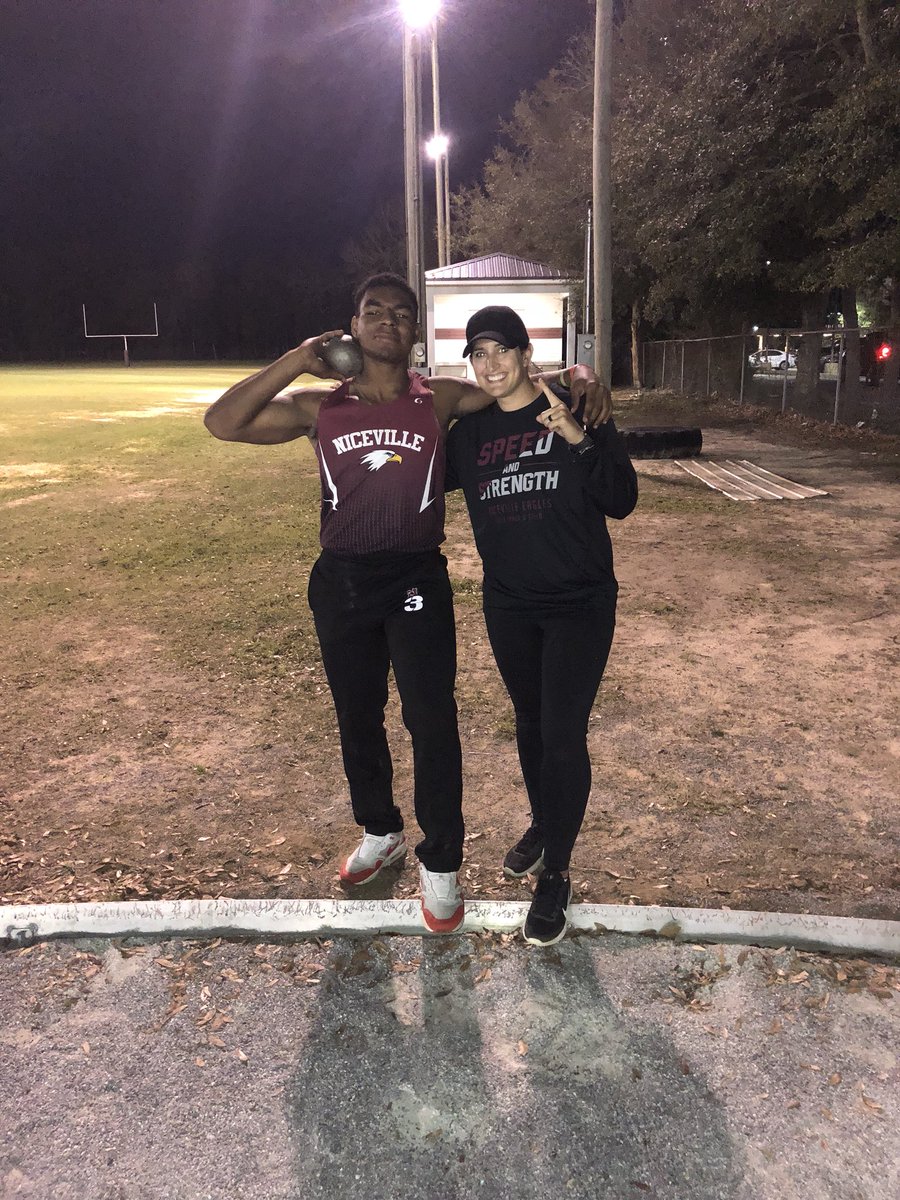 CoachWebb1337's tweet photo. Ranked 1st in the state with 55.8 today (4 times)!So proud of this kid we started at 47 this season! We have a long way to go! 💪🏽 #TrustTheProcess #eaglenation #roadtostate #eaglethrows @_eli52 https://t.co/DySMGRk7Qh