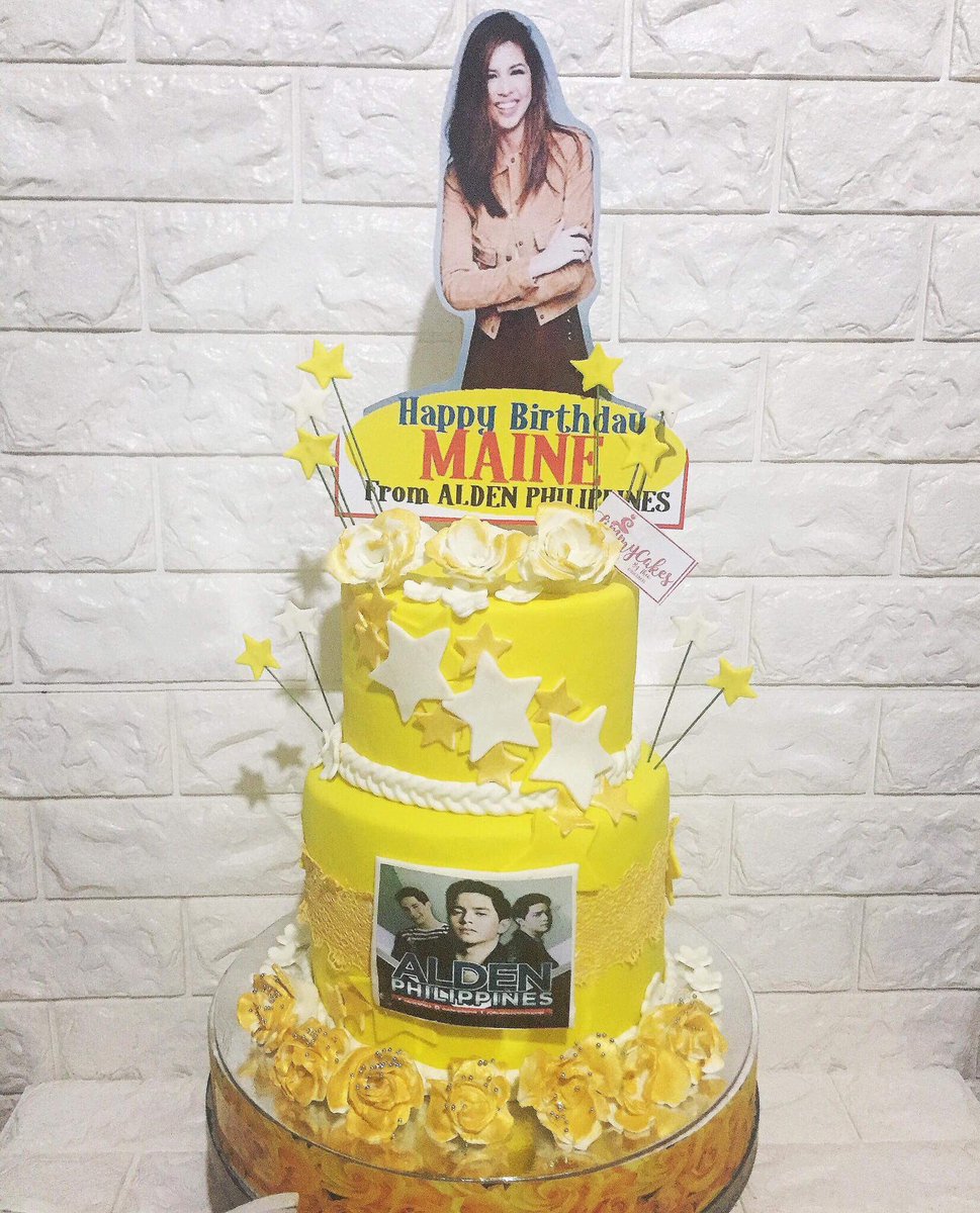 ALDENPHILS's tweet photo. It is a great pleasure to wish a happy birthday! May your days and nights be blessed! We feel much blessed to say you “HAPPY BIRTHDAY MAINE FROM ALDEN PH FAMILY. 

Happy Birthday to You! #NicomaineAt23 

@mainedcm @aldenrichards02 @ramsdavid @macmendoza75 @R_FAULKERSoN https://t.co/UIs7905bKk