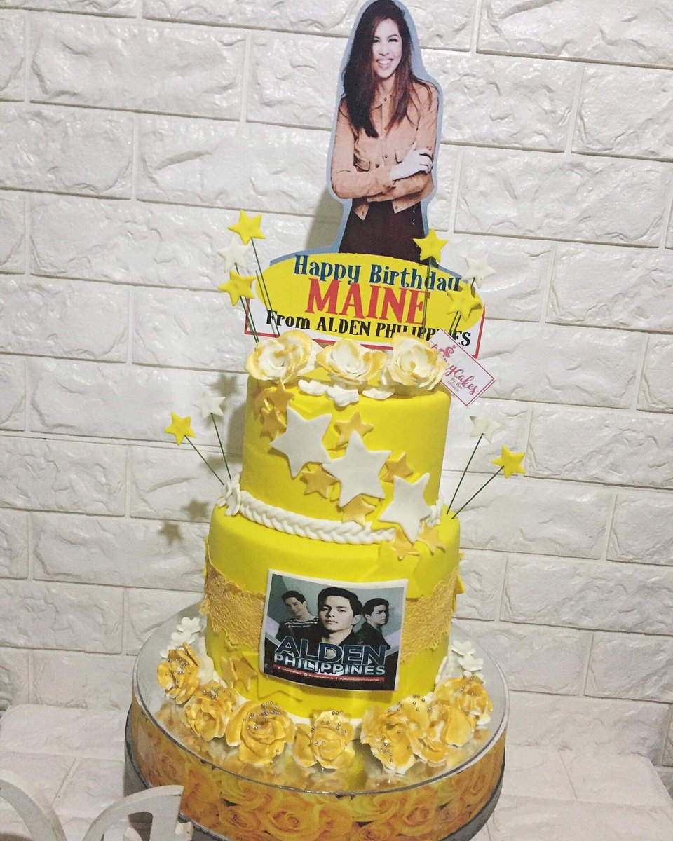 ALDENPHILS's tweet photo. It is a great pleasure to wish a happy birthday! May your days and nights be blessed! We feel much blessed to say you “HAPPY BIRTHDAY MAINE FROM ALDEN PH FAMILY. 

Happy Birthday to You! #NicomaineAt23 

@mainedcm @aldenrichards02 @ramsdavid @macmendoza75 @R_FAULKERSoN https://t.co/UIs7905bKk