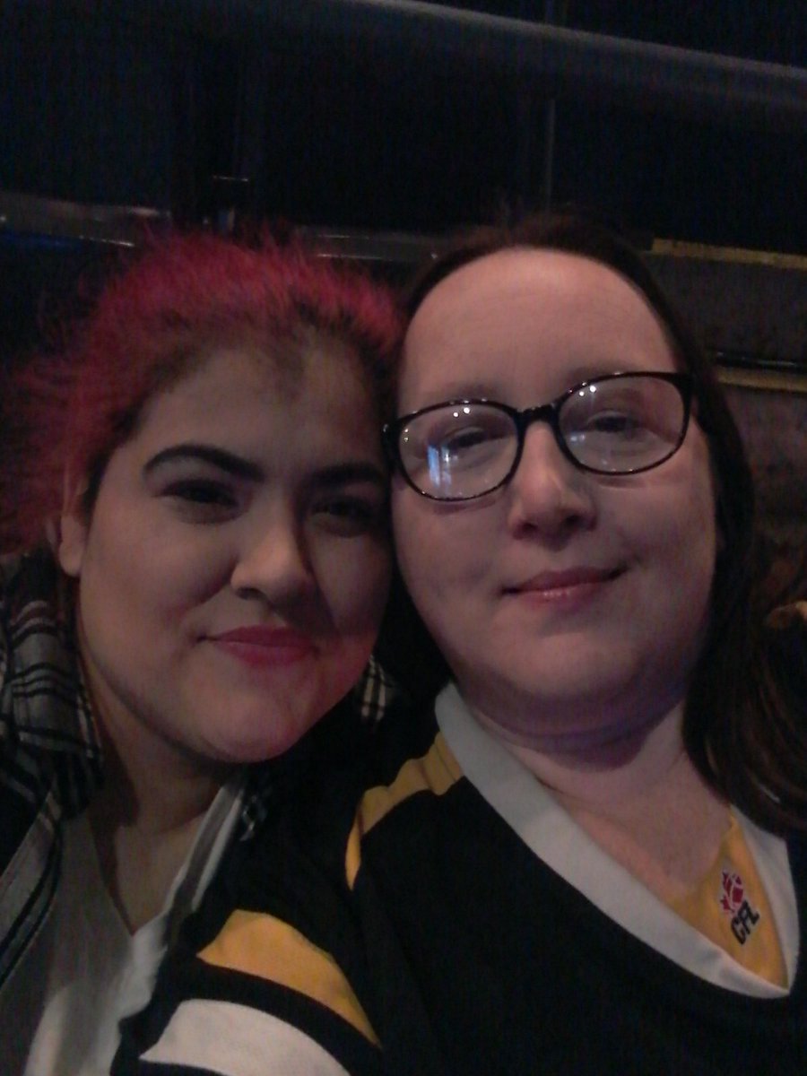Tinabanshee's tweet image. Wearing my colours behind enemy lines #Ticats #ConcertDate