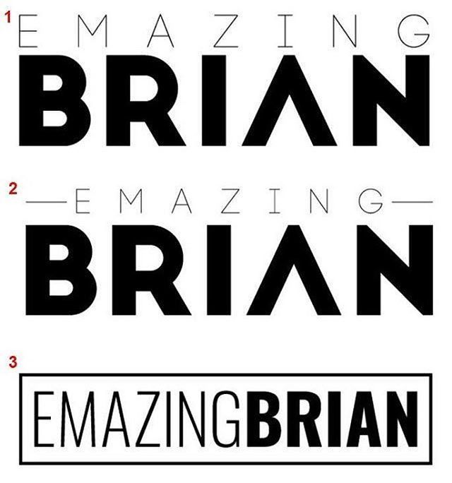 Which logo do you think is best? Building myself a landing page on EmazingGroup dot com 😁⠀
#emazinglife #instagram