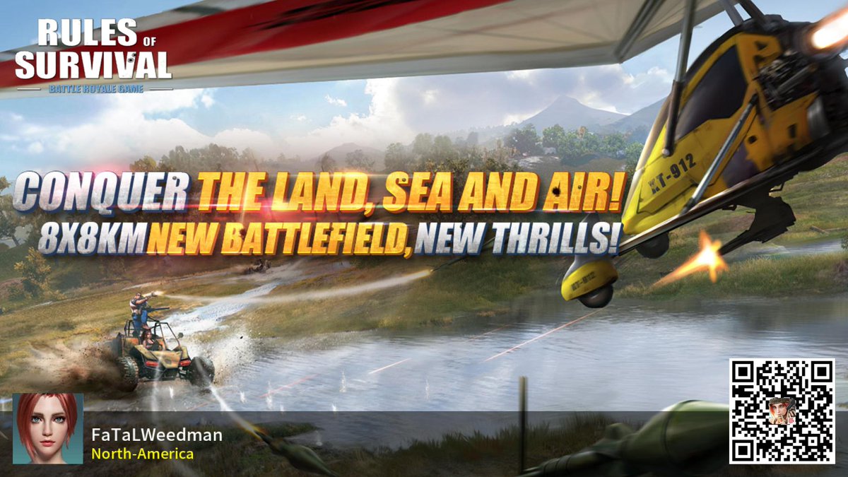 #RulesofSurvival