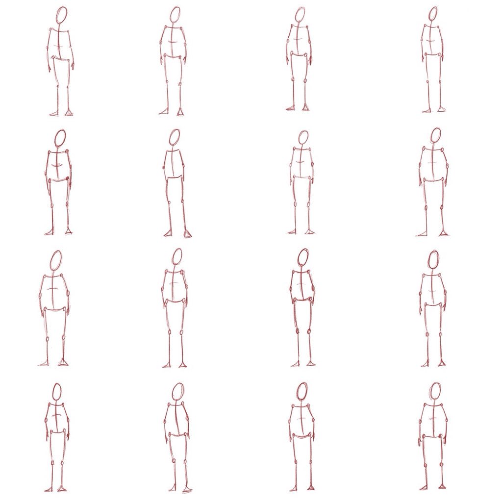 ehe_janssen's tweet photo. SKETCHING PEOPLE: using stick figures first, makes sketching poses and expressions easier. In any design process it’s not about beautiful drawings, but doing quick sketches to empower new ideas. #designthinking #sketch #onesketchaday #conceptsapp #365sketches #strategicdesign https://t.co/mLhhWMtA46