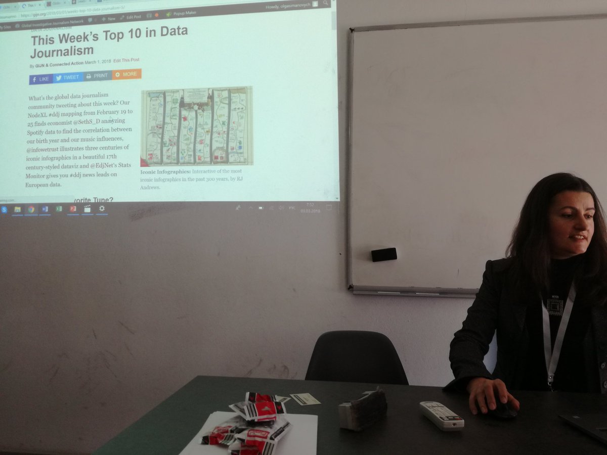 anastasiajourno's tweet photo. let the workshops begin! @gijnRu is sharing the resourses for #ddj journos in #Kyrgyzstan at our hackathon #hackpoverty #ВзломайБедность @MyAUCA https://t.co/bLNipCXfks