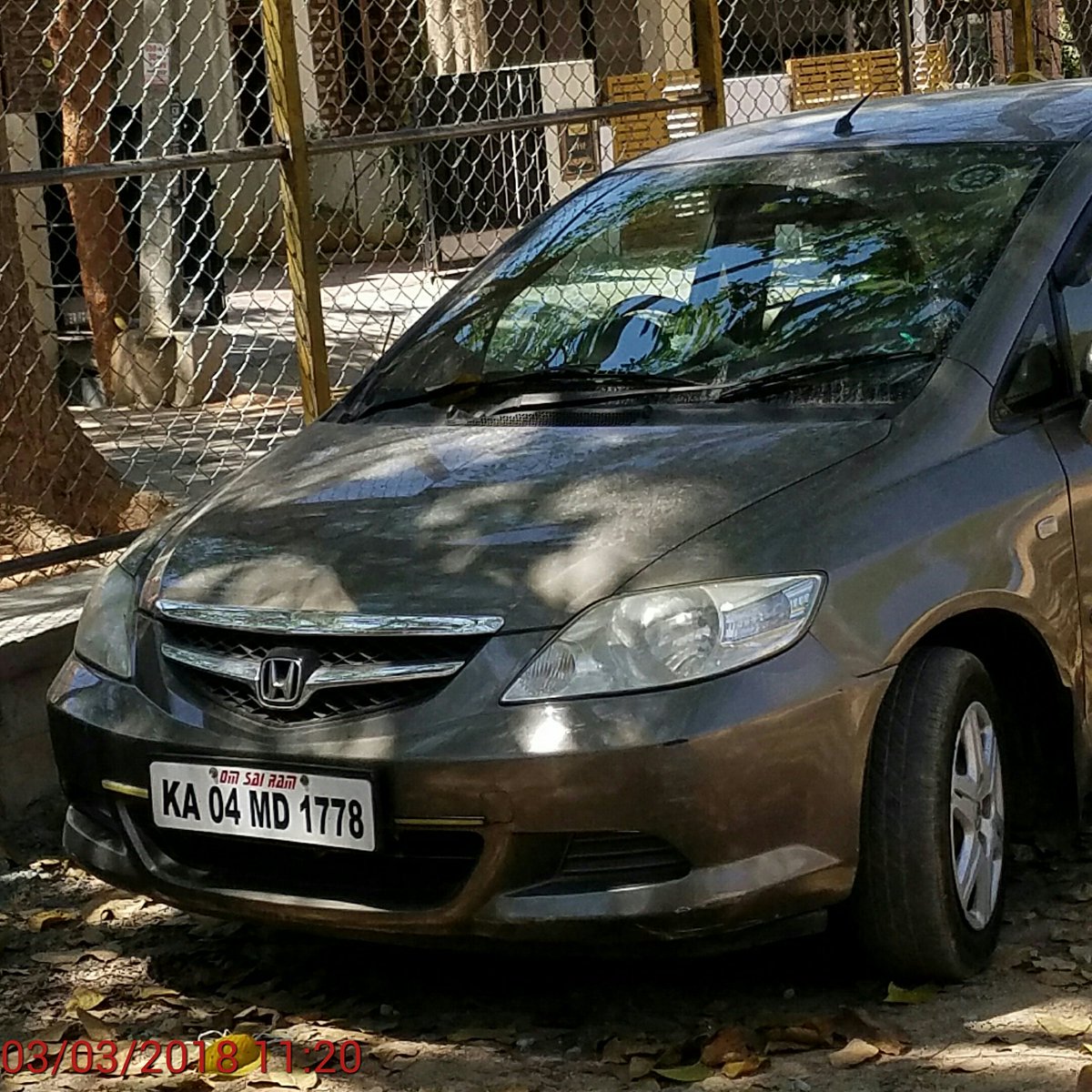 BlrCitizen's tweet photo. @Indiranagara @blrcitytraffic unauthorised parking inside playground in LIC Colony 9th main. Can action be taken and vehicle towed pls? https://t.co/PpqmaMiSHO