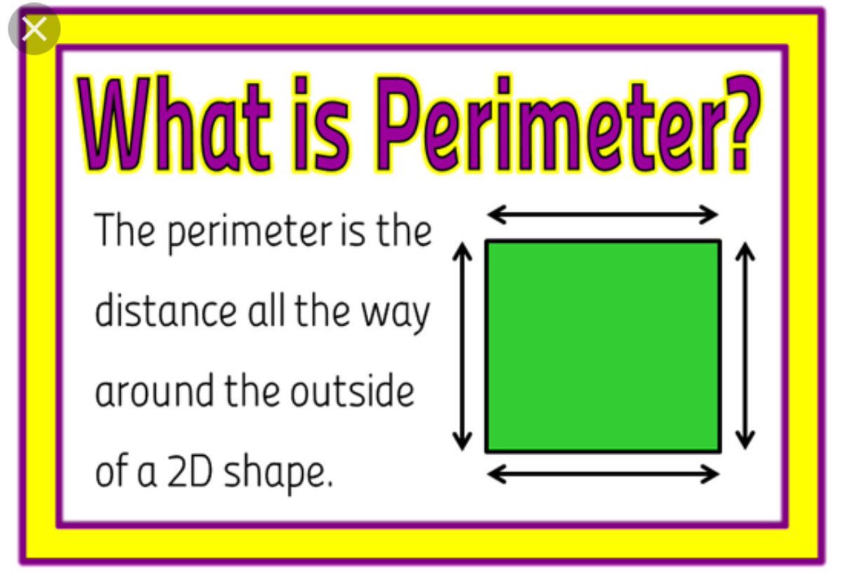 TimbertreeYr4's tweet photo. It’s been a while since our learning was about area and perimeter so I have put some reminders on here. Read them first. #happysolving #letsseeyourworkingout https://t.co/JQFR9eCZCG