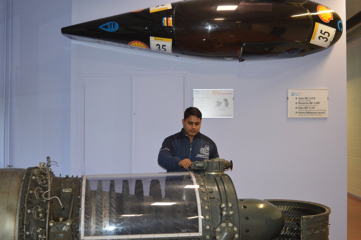 veltechofficial's tweet photo. Mr.Pradeep Kumar, Final Year student from the #Department_of_Aeronautical_Engineering, #Vel_Tech at #Polytech_Orleans,on a #Student_exchange_Programme for doing his #Project_Work https://t.co/oNCJCHFJRp
