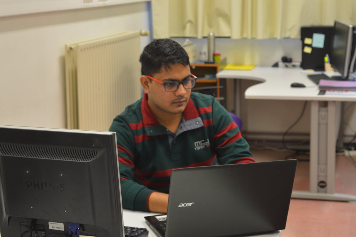 veltechofficial's tweet photo. Mr.Pradeep Kumar, Final Year student from the #Department_of_Aeronautical_Engineering, #Vel_Tech at #Polytech_Orleans,on a #Student_exchange_Programme for doing his #Project_Work https://t.co/oNCJCHFJRp