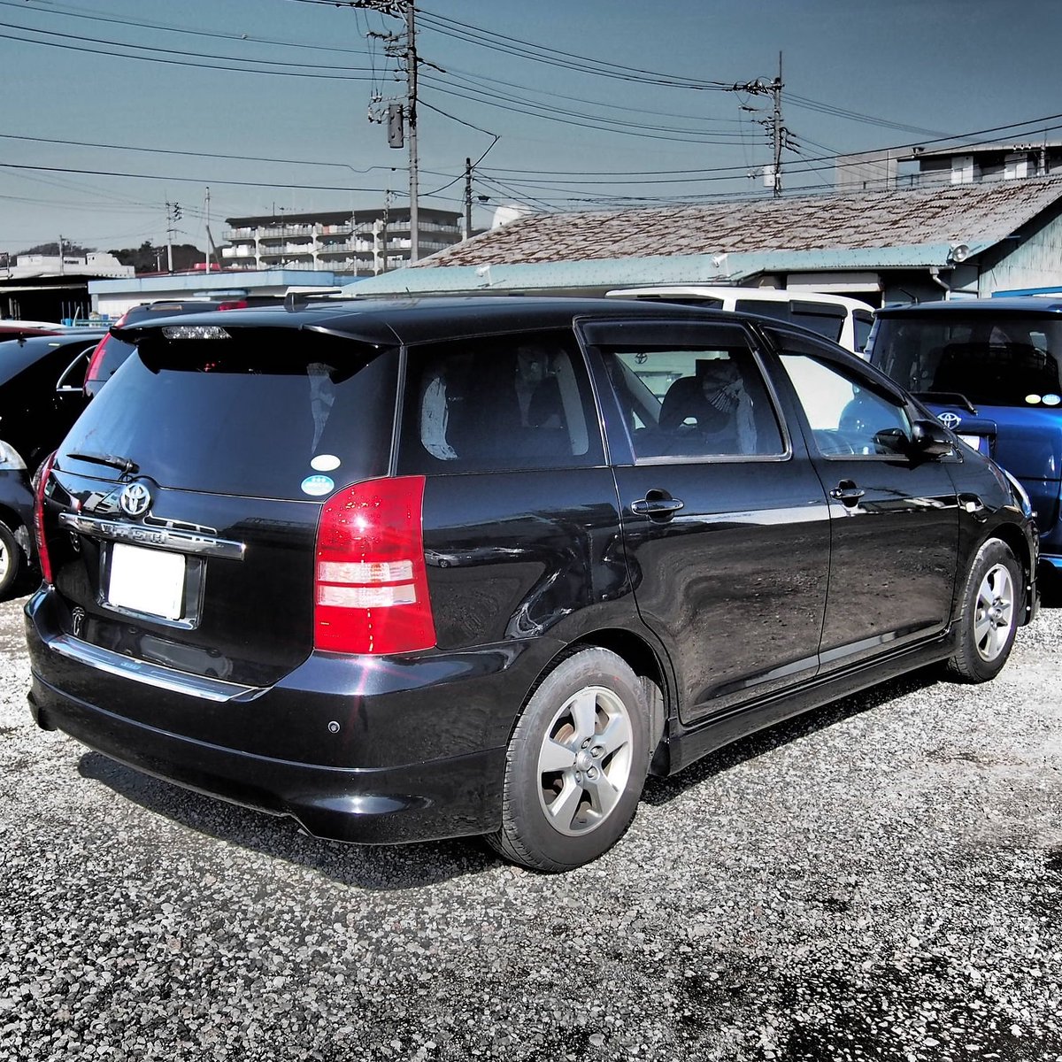 ウィッシュ 車 黒 Kuruma