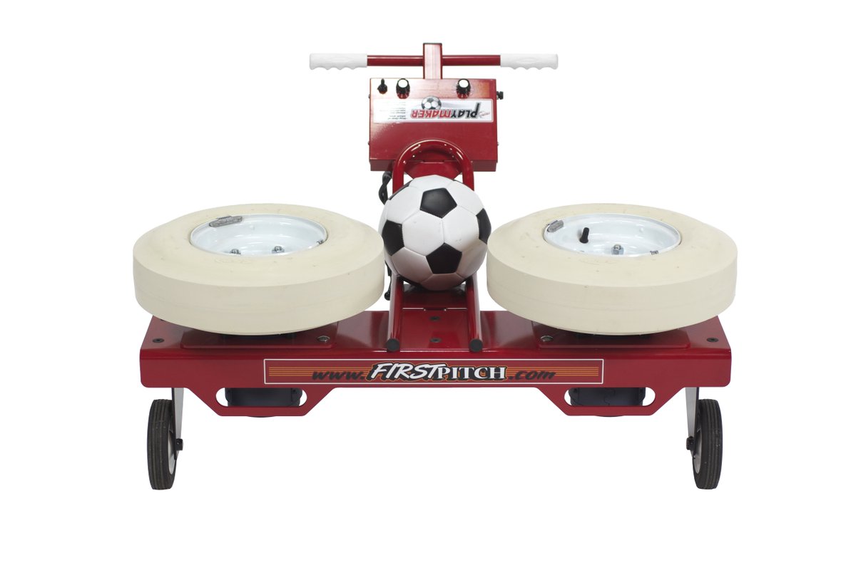 FirstPitchUSA's tweet photo. https://t.co/MgGkrjYo3A #SoccerCoaches 2017 choice Soccer Kicking &amp; Passing Machine hundreds less than Jugs #SoccerMachine but same quality https://t.co/RFHtGdpkOD