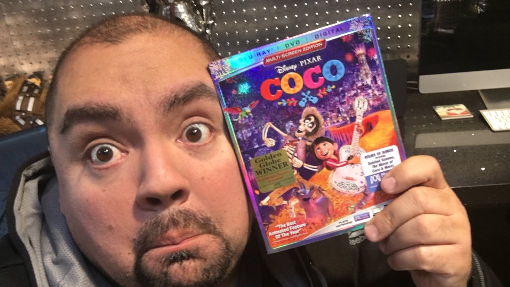 fluffyguy's tweet image. RT for ur last chance to WIN a #GabrielIglesias signed copy of @pixarcoco Now avail on Blu-ray. Don’t miss my new tour FluffyGuy.com 4 info 😃