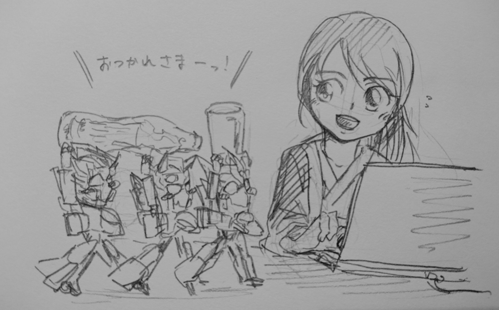 藤本カンナ𓀎西コミ フタバさんを癒し隊 シンカリオン シンカリオンイラスト 藤本カンナ𓀎西コミ フタバさんを癒し隊 シンカリオン シンカリオンイラスト