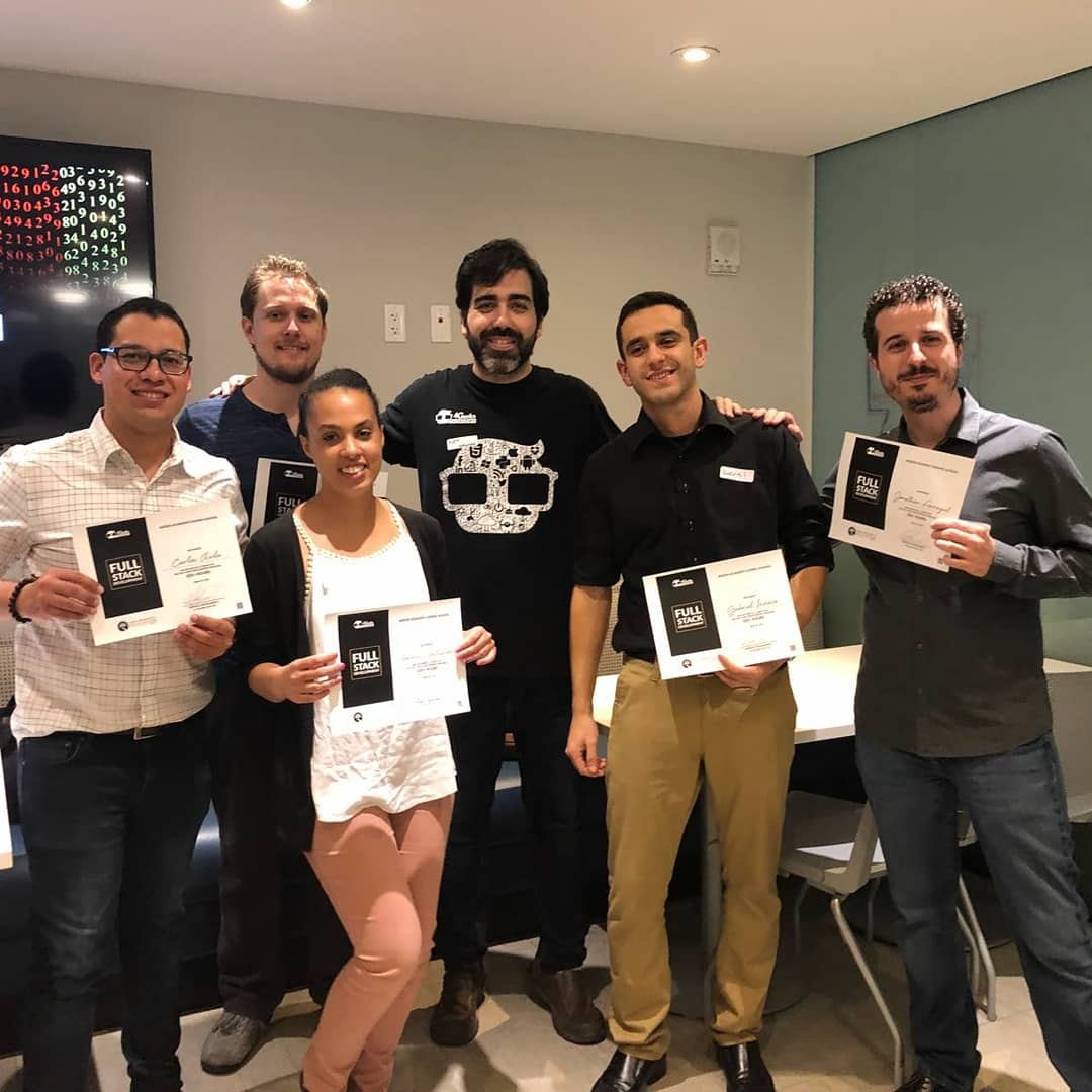 4GeeksAcademy's tweet image. Congratulations Cohort I for an amazing pitch night! 🎓😎🎉 #4GeeksAcademy #BreatheCoding #TimeToCode
.
.
#Miami #Academy #geeks #developers #coding #bootcamp #codingbootcamp #webdeveloper #LearnToCode #HTML #CSS #software #PremiumCodingEducation #PartTime #course #skills
