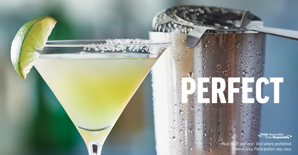 Applebee's on Twitter "You can get a margarita anywhere. You can only get a Perfect Margarita