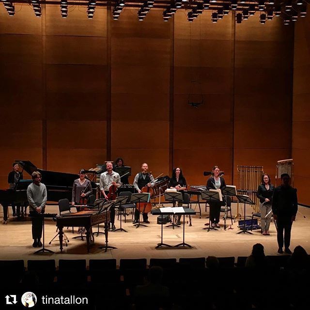 SoundIcon's tweet image. #Repost @tinatallon ・・・
@tolleism after giving the US premiere of Gervasoni’s “Gramigna” with @soundiconboston tonight! #percussiongram #cimbalom #soundicon ift.tt/2FaYSDj