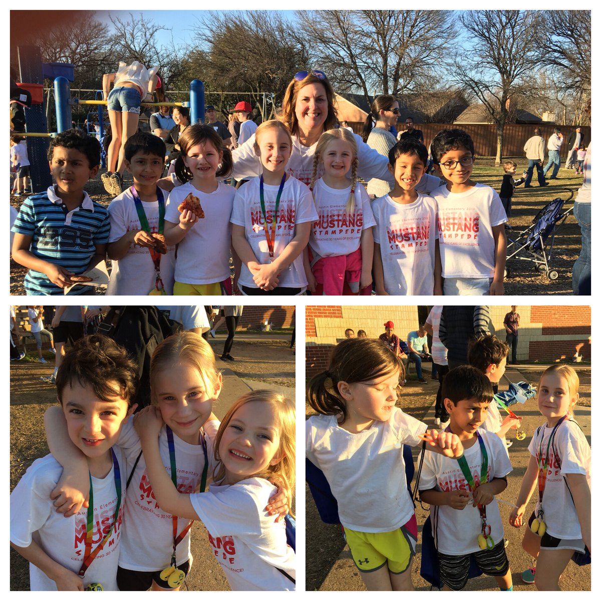 Ready to run!  @AustinElem #austinlearns #mustangstampede