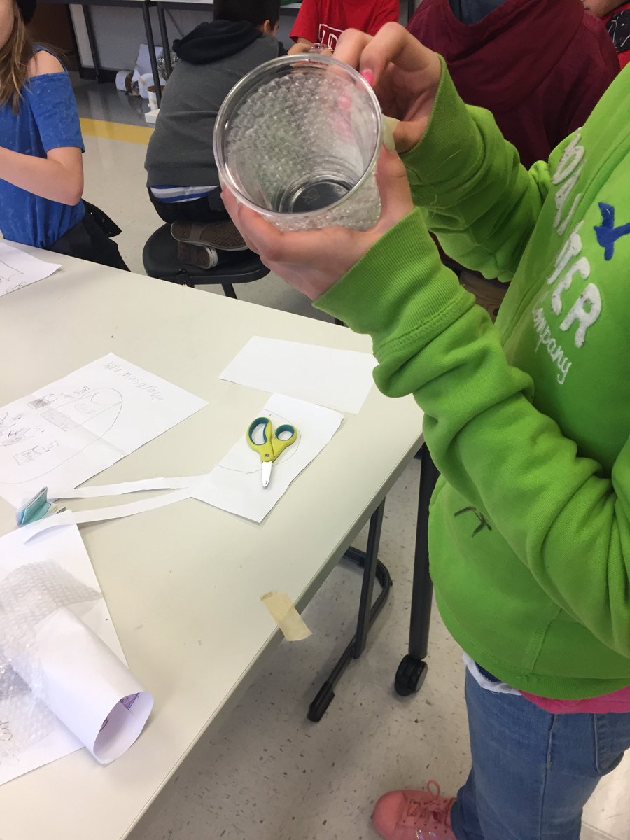 camey_stem's tweet photo. 3rd graders creating insulated cups for the 2018 Olympic spectators. #SouthKoreaiscold #inspiredbythe2018winterolympics #engineeringdesign @Camey_ES #Cameypride https://t.co/nZ99n3nTeM