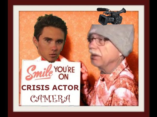 HoosierFlatty's tweet photo. SMILE! #CrisisActor #photography #DavidHogg #generosen #jackhoffman #antimedia https://t.co/cVxFBcNbia