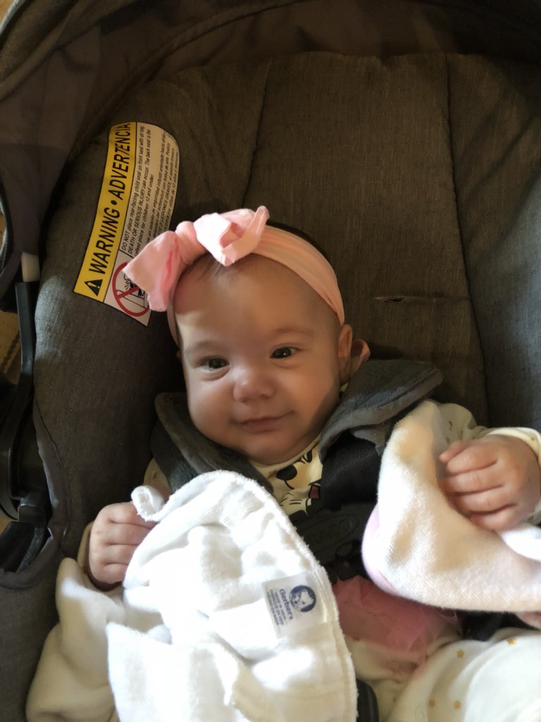 JackArmpriester's tweet photo. Tonight my foster daughter was placed with her aunt and uncle. What a joy it was for the three months we got to spend with #PrincessNora https://t.co/ydfHc62How