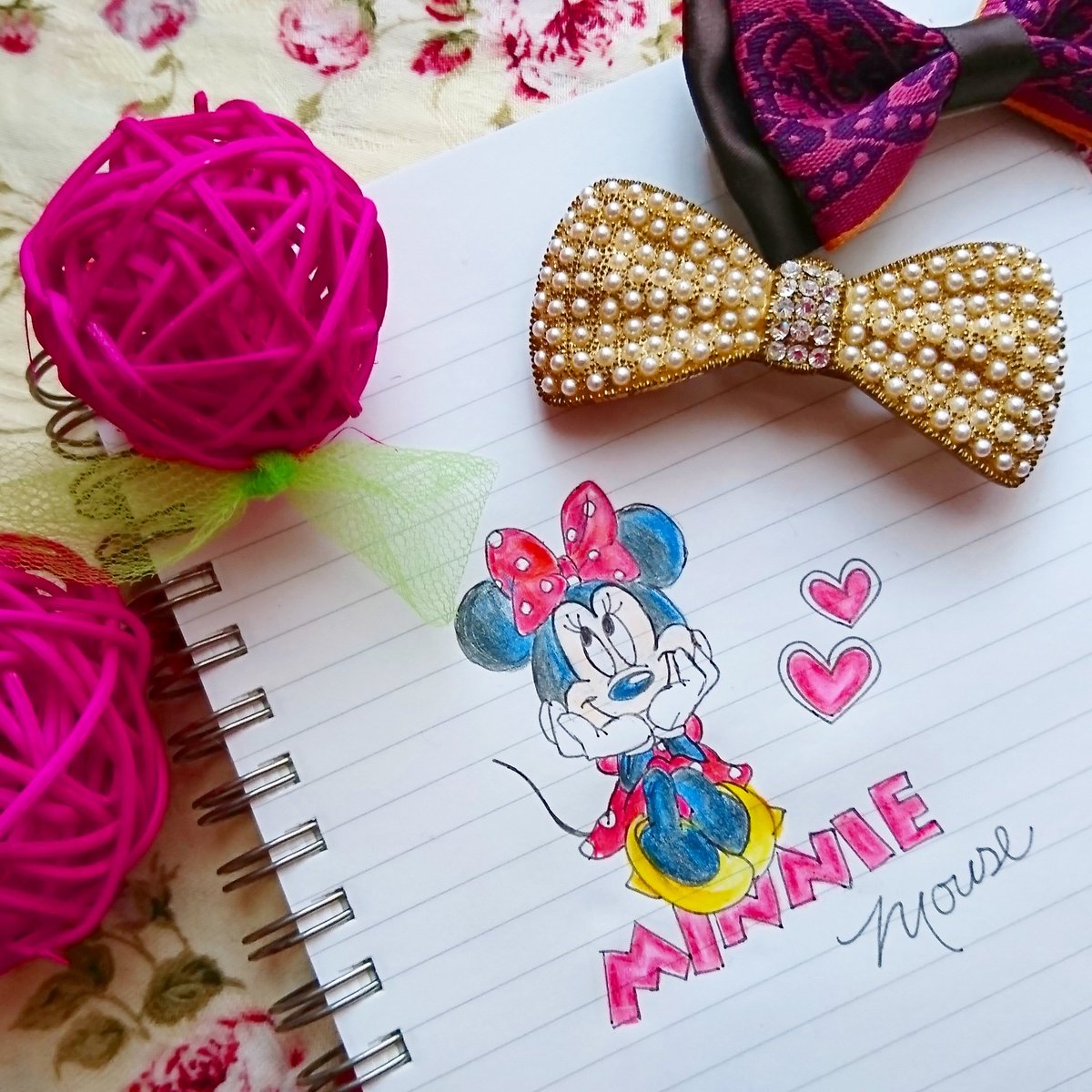 森麻美 Asamimori 3月2日はミニーマウスの日 3月3日はひな祭り 大好きなミニーちゃん描いてみました ミニーちゃんの日 ひな祭り イラスト好きな人と繋がりたい ディズニー Disney