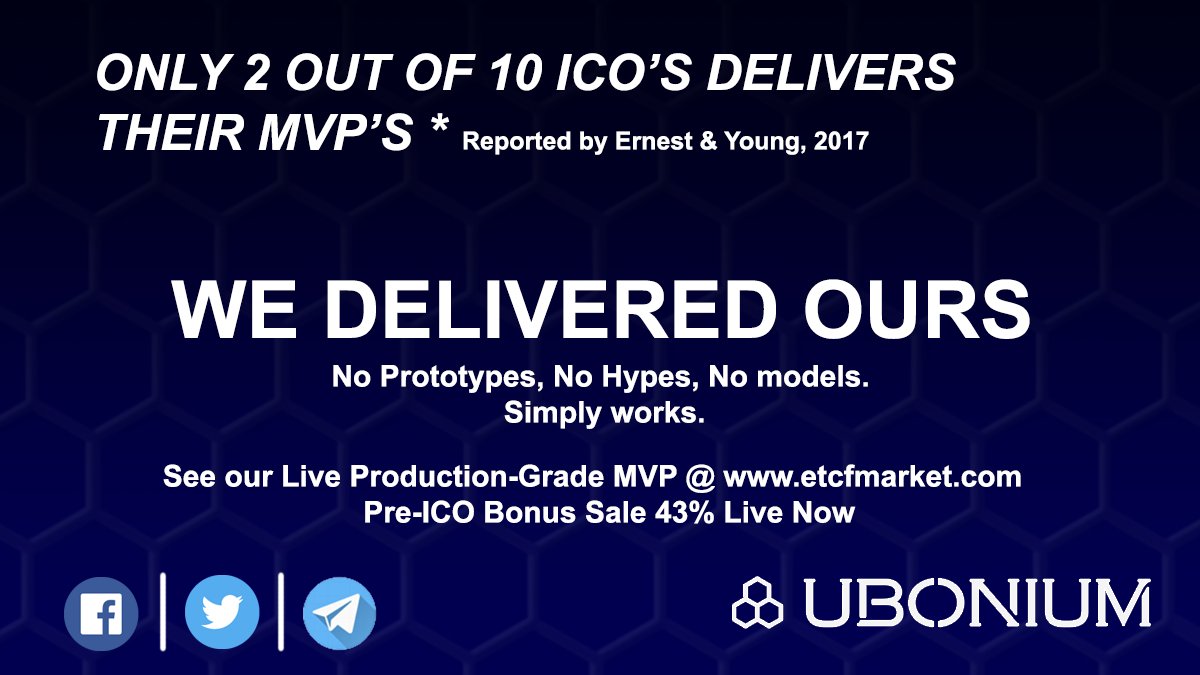 ubonium's tweet photo. What makes our ICO different? #ubonium #ETCF #UBOCOIN #TokenSale https://t.co/cwQMfwcROE