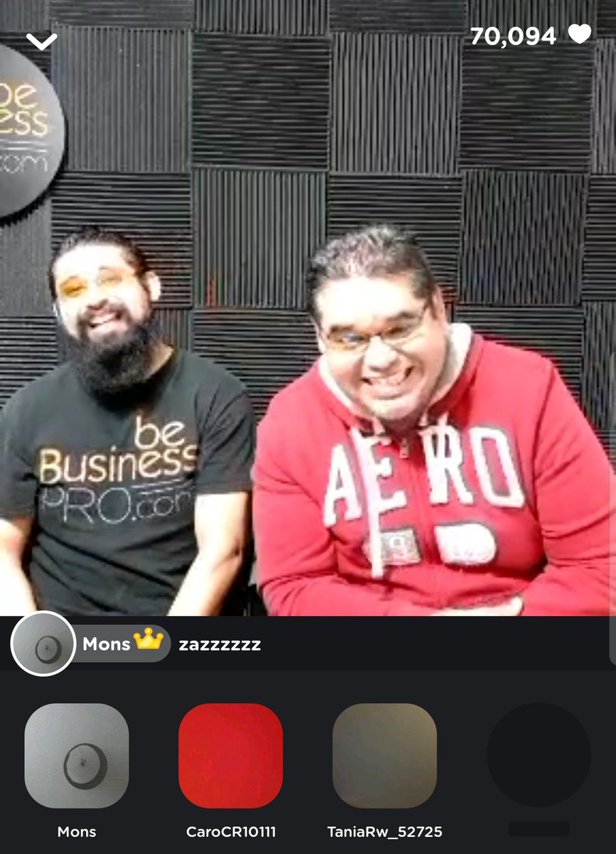 YouNowRizers's tweet photo. Charla amena con BeBusiness en Rize. Ven y escรบchalos! https://t.co/LFkJjPB7kW
@IanArias @Lalo_Arias
@officialrizeapp @YouNowenEspanol #RizeApp https://t.co/zMLXSqtVTf